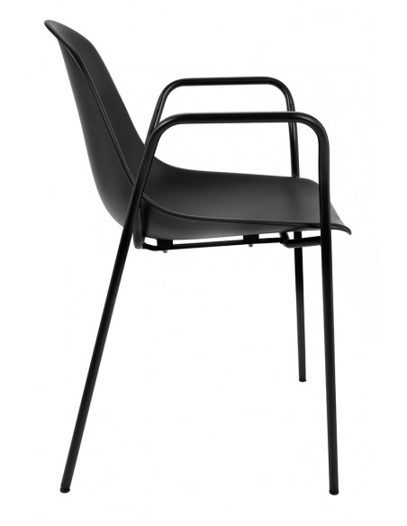 Krzesło RESOL ARM czarne