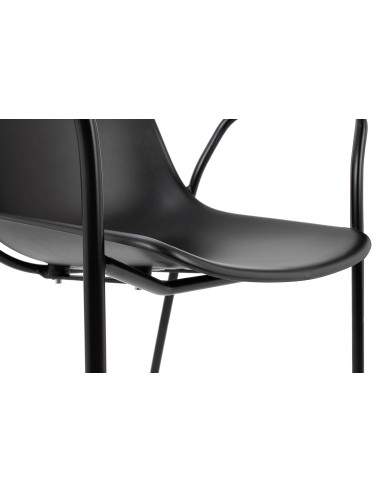 Krzesło RESOL ARM czarne