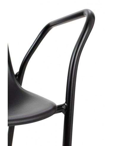 Krzesło RESOL ARM czarne