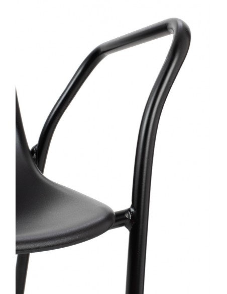 Krzesło RESOL ARM czarne