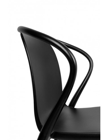 Krzesło SPARKS czarne - polipropylen