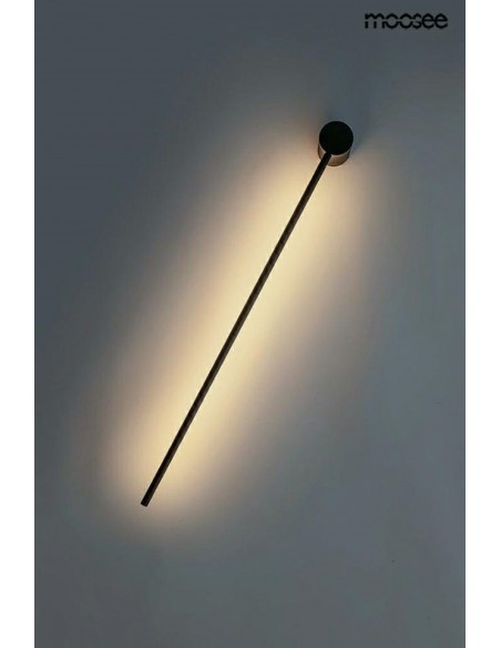 MOOSEE lampa ścienna OMBRE 60 czarna