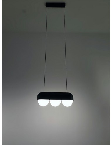 MOOSEE lampa wisząca DROPS 3 czarna