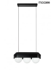 MOOSEE lampa wisząca DROPS 3 czarna 2