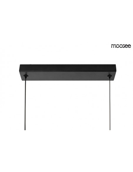 MOOSEE lampa wisząca DROPS 3 czarna