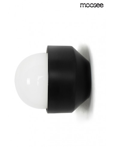 MOOSEE lampa ścienna DROPS 3 czarna