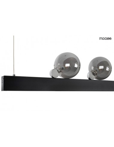 MOOSEE lampa wisząca LINEAL czarna