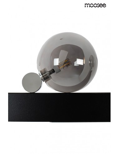 MOOSEE lampa wisząca LINEAL czarna