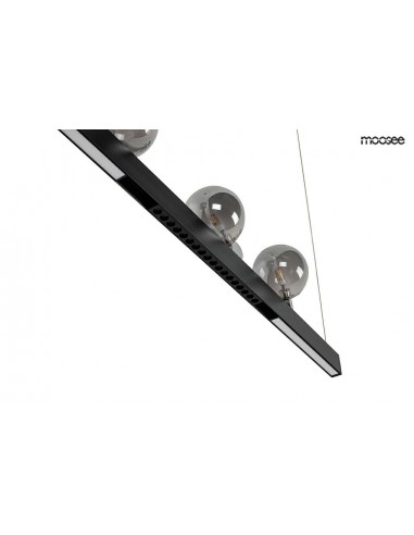 MOOSEE lampa wisząca LINEAL czarna