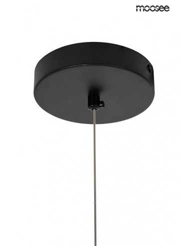 MOOSEE lampa wisząca LINEAL czarna