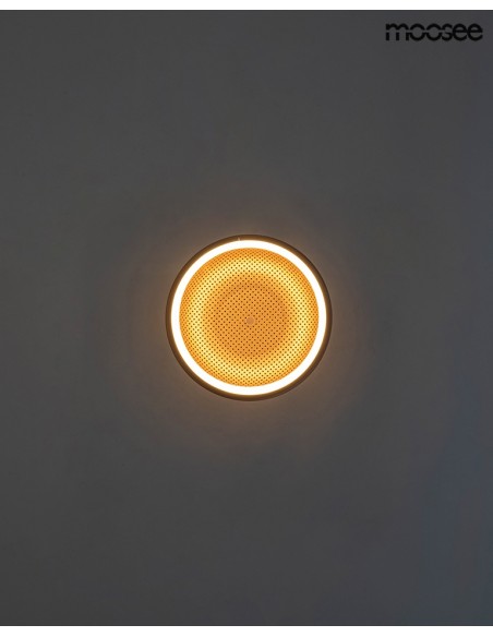 MOOSEE lampa ścienna FARO miedziana