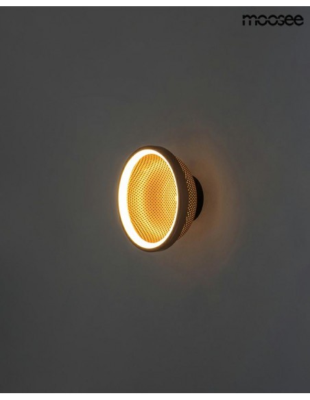 MOOSEE lampa ścienna FARO miedziana