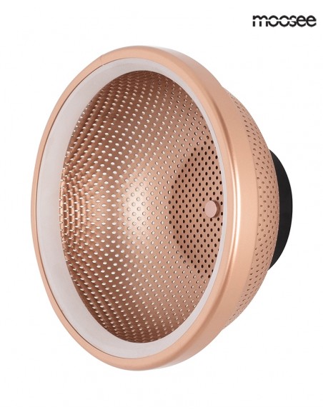 MOOSEE lampa ścienna FARO miedziana