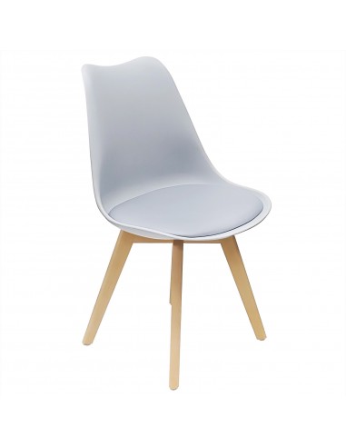 Zestaw stół Lugano 120 szary i 4 krzesła NORDEN...