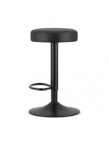 Hoker ROJST - ekoskóra czarny / baza czarna