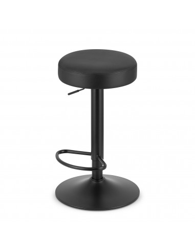 Hoker ROJST - ekoskóra czarny / baza czarna