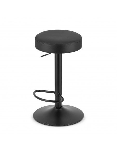 Hoker ROJST - ekoskóra czarny / baza czarna