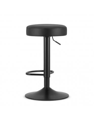 Hoker ROJST - ekoskóra czarny / baza czarna