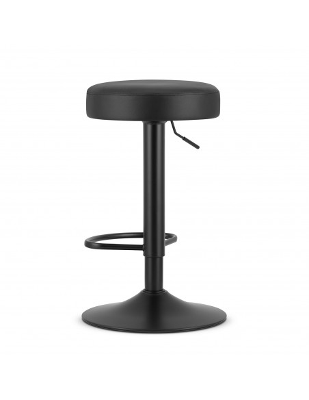 Hoker ROJST - ekoskóra czarny / baza czarna