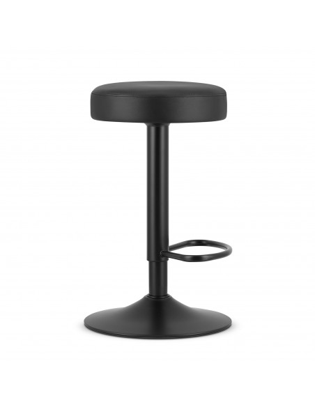 Hoker ROJST - ekoskóra czarny / baza czarna