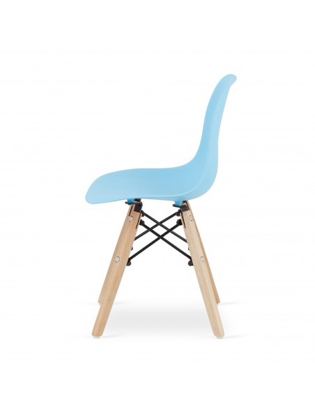 Krzesło ZUBI - niebieskie x 4