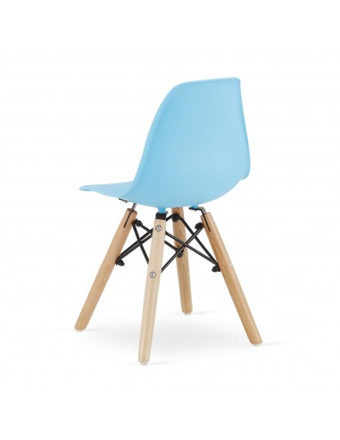 Krzesło ZUBI - niebieskie x 4