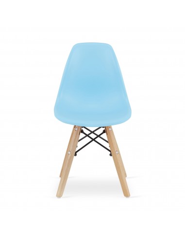Krzesło ZUBI - niebieskie x 4