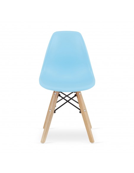 Krzesło ZUBI - niebieskie x 4