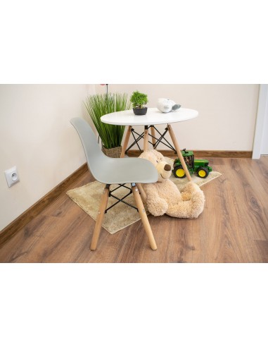 Krzesło ZUBI - szare x 4