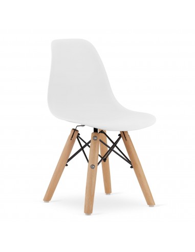 Krzesło ZUBI - białe x 4