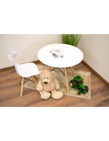 Krzesło ZUBI - białe x 4