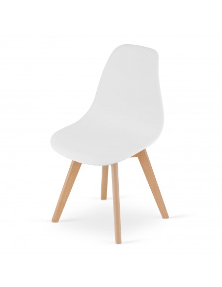 Krzesło KITO - białe x 4