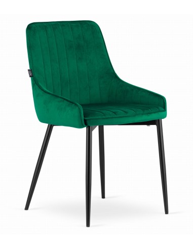 Krzesło MONZA - zielony aksamit x 4