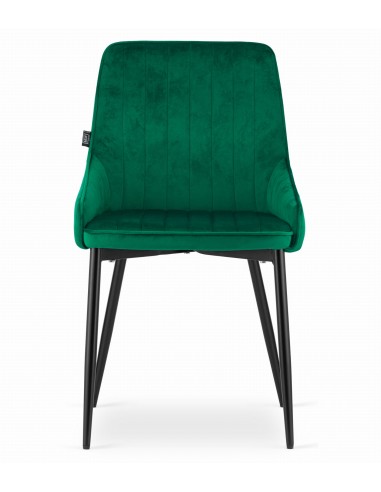Krzesło MONZA - zielony aksamit x 4