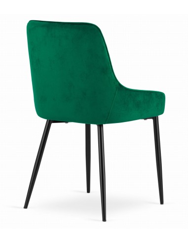 Krzesło MONZA - zielony aksamit x 4