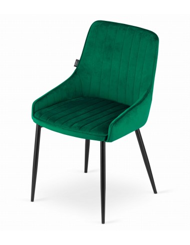 Krzesło MONZA - zielony aksamit x 4