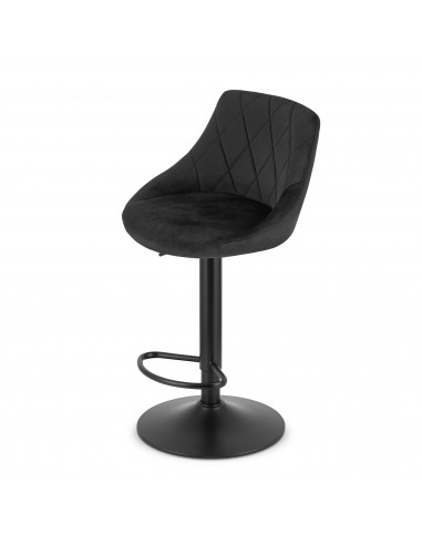 Hoker KAST - aksamit czarny / baza czarna