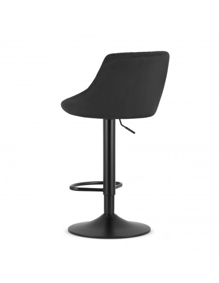 Hoker KAST - aksamit czarny / baza czarna