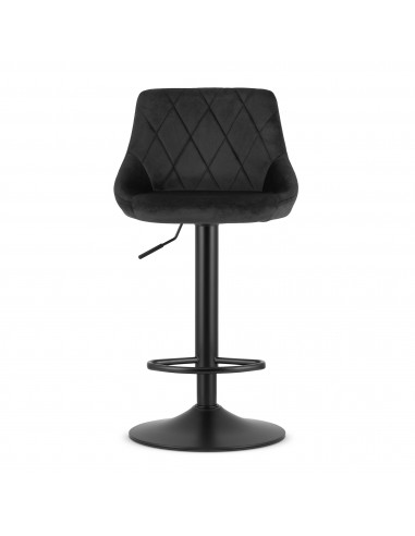 Hoker KAST - aksamit czarny / baza czarna