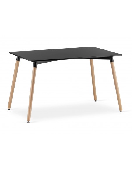 Stół ADRIA 120cm x 80cm - czarny