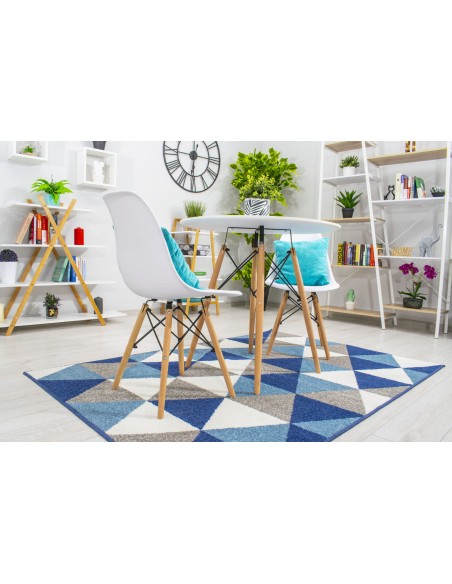 Stół TODI Okrągły 80cm - biały