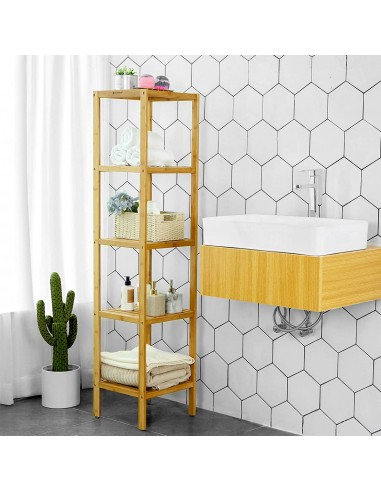 Regał Bambusowy - BCB55Y