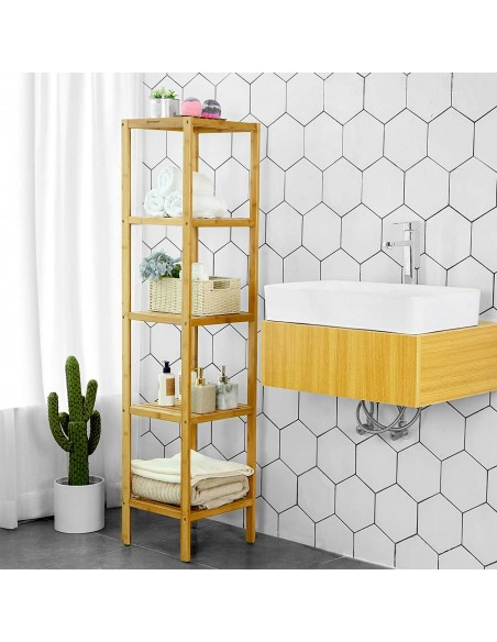 Regał Bambusowy - BCB55Y