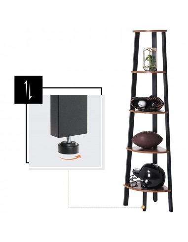 Regał Narożny Półka - LLS35X