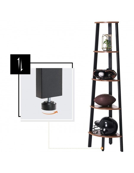 Regał Narożny Półka - LLS35X