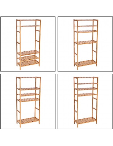 Regał Bambusowy - BCB35Y