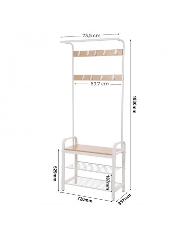 Wieszak Stojak na Ubrania - HSR40W