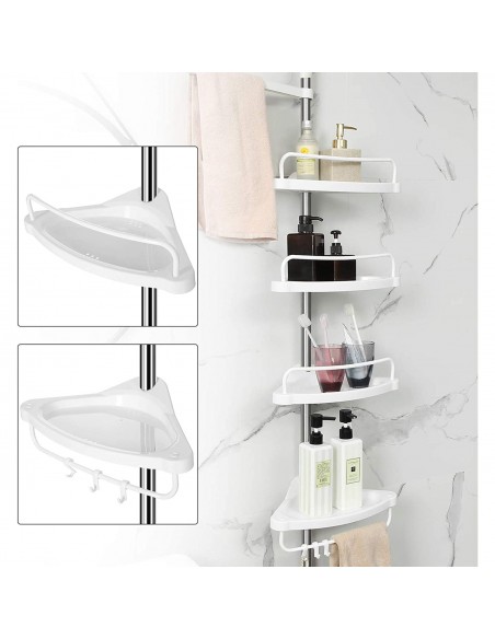 Półka Łazienkowa Teleskopowa - BCB02SW