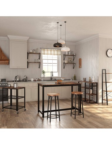 Zestaw 2 Półek Wiszących - LCR01BX