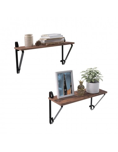 Zestaw 2 Półek Wiszących - LCR01BX